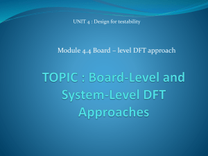 Board-Level and System-Level DFT Approaches