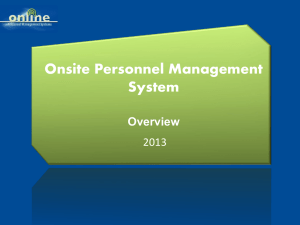 View product presentation - Online Personnel Management Systems