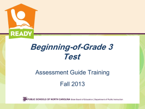 Assessment Guide Paper & Pencil