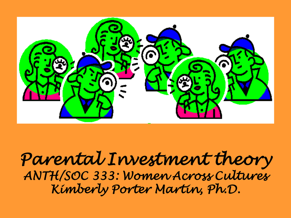 Theory parental investment Frontiers