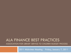 ALA Finance Best Practices_presentation