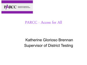 PARCC - Access for All