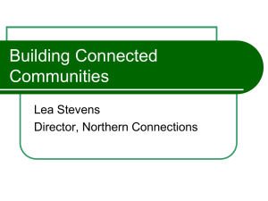 Lea Stevens – Northern Connections regional planning