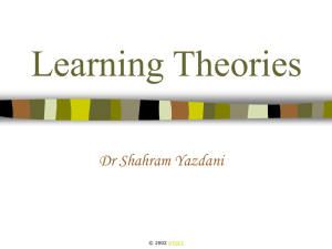learning theories