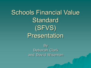 Schools Financial Value Standard V2