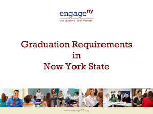 Requirements - The New York State Council of School