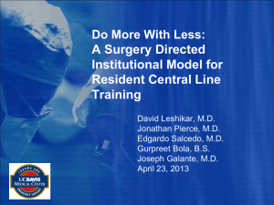 Do More With Less - Association for Surgical Education