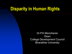 Human Rights - Academic Staff College
