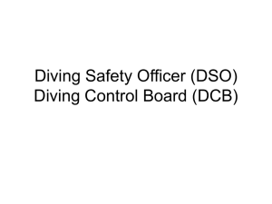 Diving Safety Officer