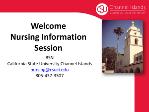 Information Session - Nursing Program