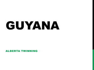 Guyana - Girl Guides of Canada