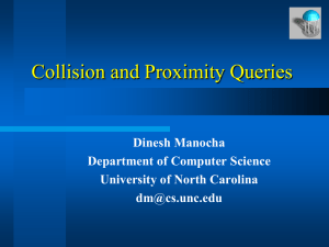 Introduction to Collision and Proximity Queries