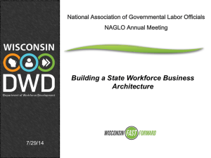 Building a State Workforce Business Architecture