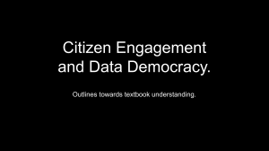 Citizen Engagement Panel - Urban Systems Collaborative