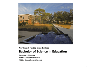 Professional Education - Northwest Florida State College