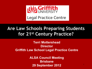 Law Schools and 21st Century Practice