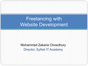 Freelancing with Website Development