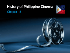 History of Philippine Cinema