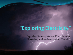 Teachers Workshop (June 8, 2012): Exploring Electricity