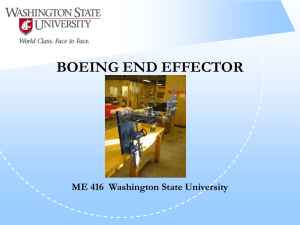 Boeing End Effector
