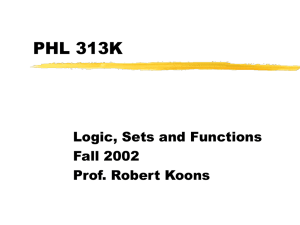 PHL 313K - The University of Texas at Austin