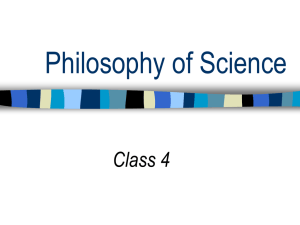 class 04 philosophy of science