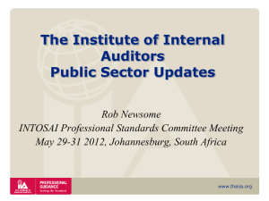 The IIA Public Sector Update