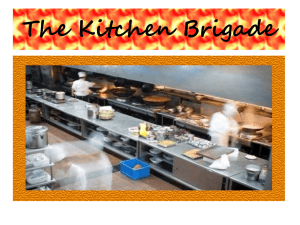 The Kitchen Brigade