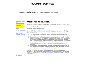 Nucula Overview - Htua