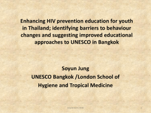 Enhancing HIV prevention education for adolescents in