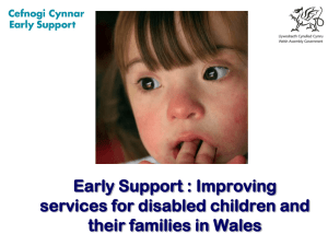 Early support - english - AWARES, the All Wales Autism Resource