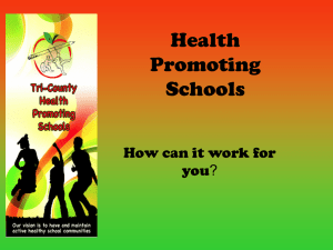 Health Promoting Schools
