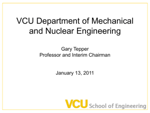 VCU Academic Programs - Health Physics Society
