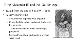 King Alexander III and the `Golden Age`
