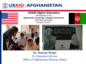 USAID Higher Education - Ball State University