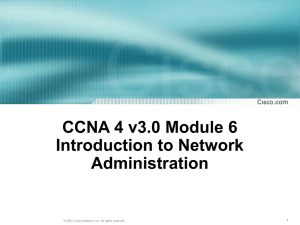Power Point Chapter 06 CCNA4