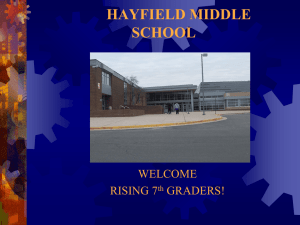 Hayfield Middle School