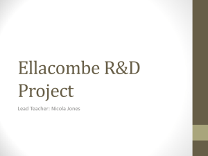 Ellacombe R&D Project