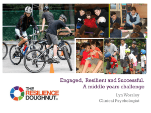 Engaged, Resilient and Successful. A middle years challenge