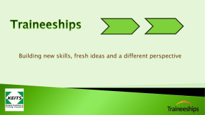 traineeships - Hertfordshire Grid for Learning