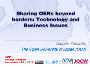 sharing oers beyond borders: technology and business