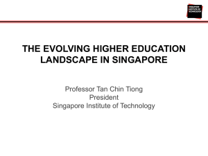 Professor Tan Chin Tiong, Singapore Institute of Technology