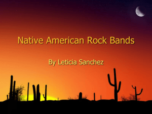 Native American Rock Bands