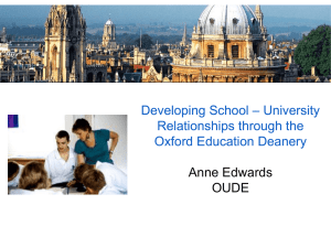 Anne Edwards - University of Cumbria