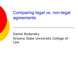 Comparing Legal vs. Non