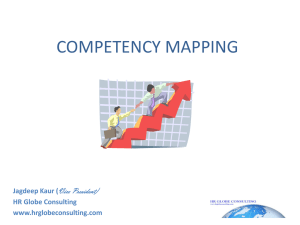 COMPETENCY MAPPING - HR Globe Consulting