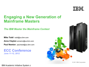 Master the Mainframe - Enterprise Computing Community