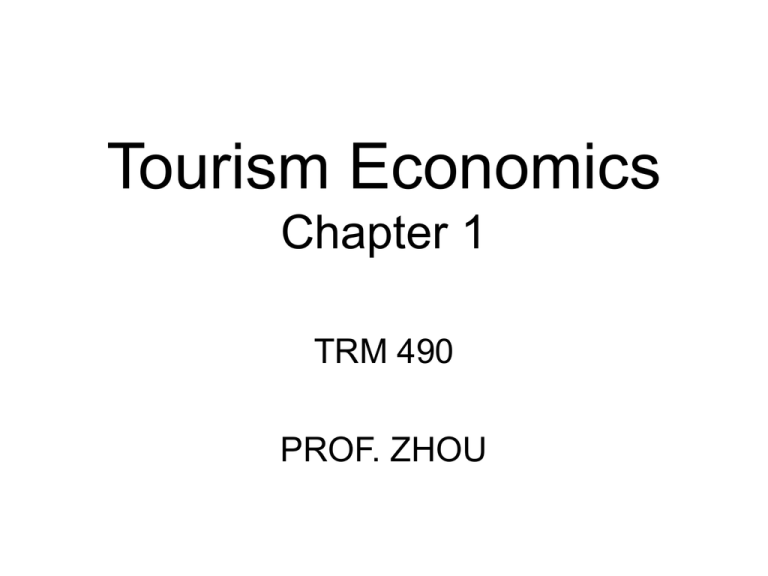 Tourism Economics