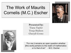 The Work of Maurits Cornelis (MC) Escher