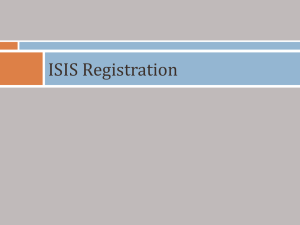 registration isis
